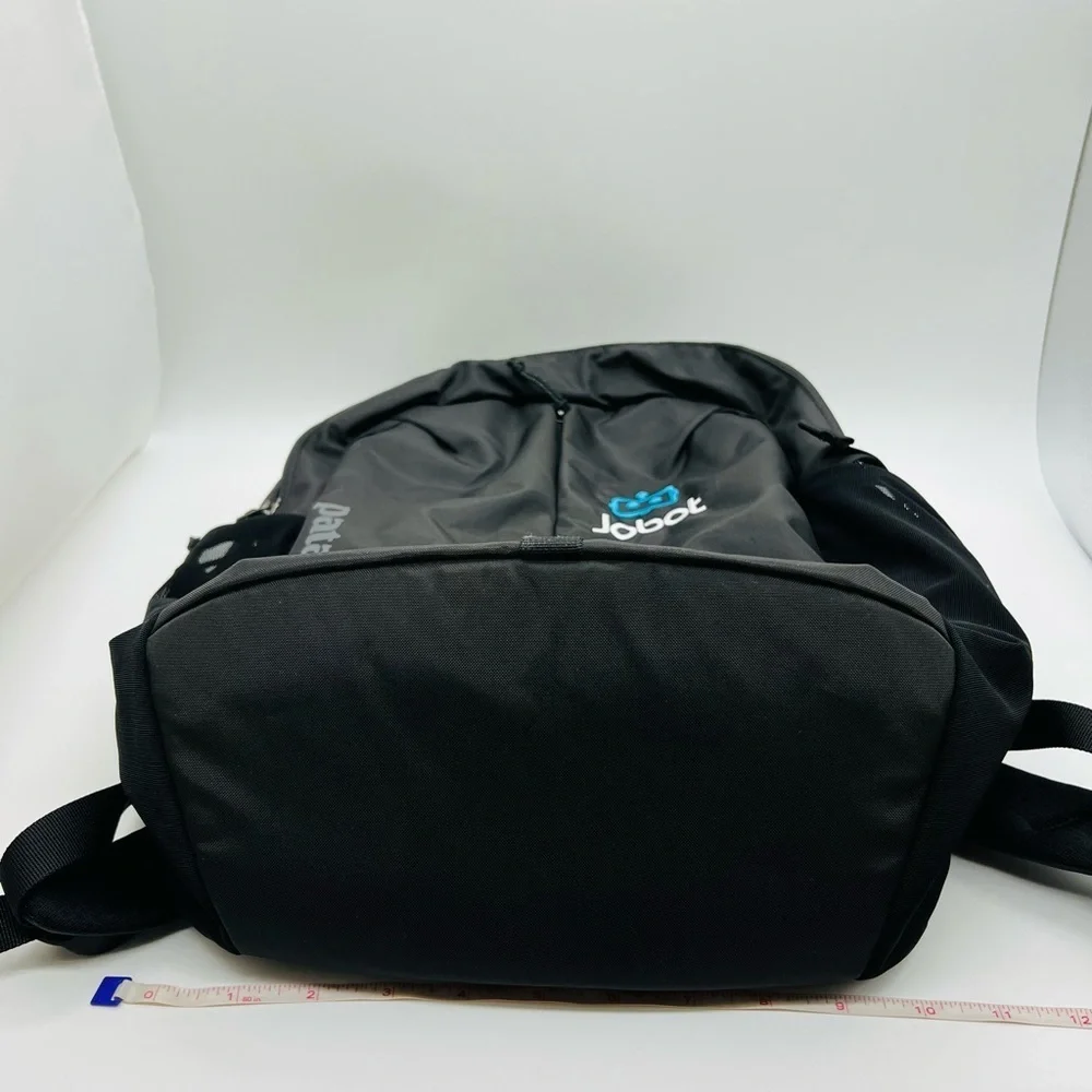 Patagonia Black Backpack with Blue Logo STY47913FA23